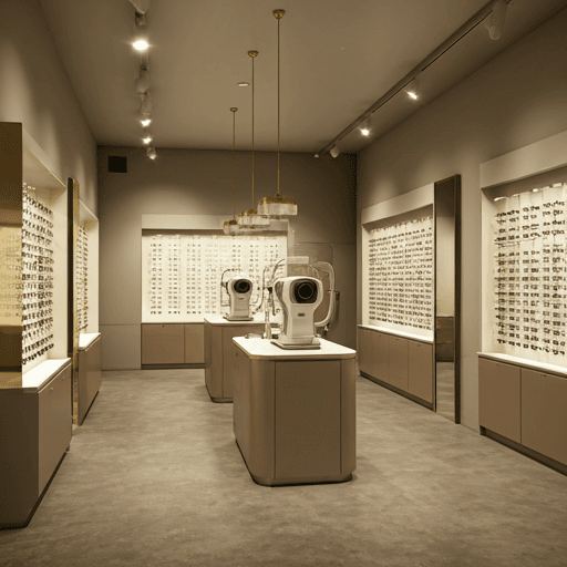 M8 Optic boutique showroom